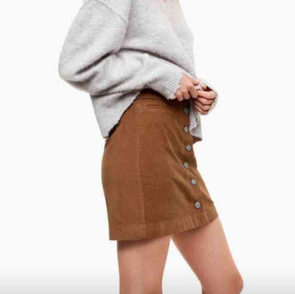 aritzia x Wilfred Free corduroy skirt
